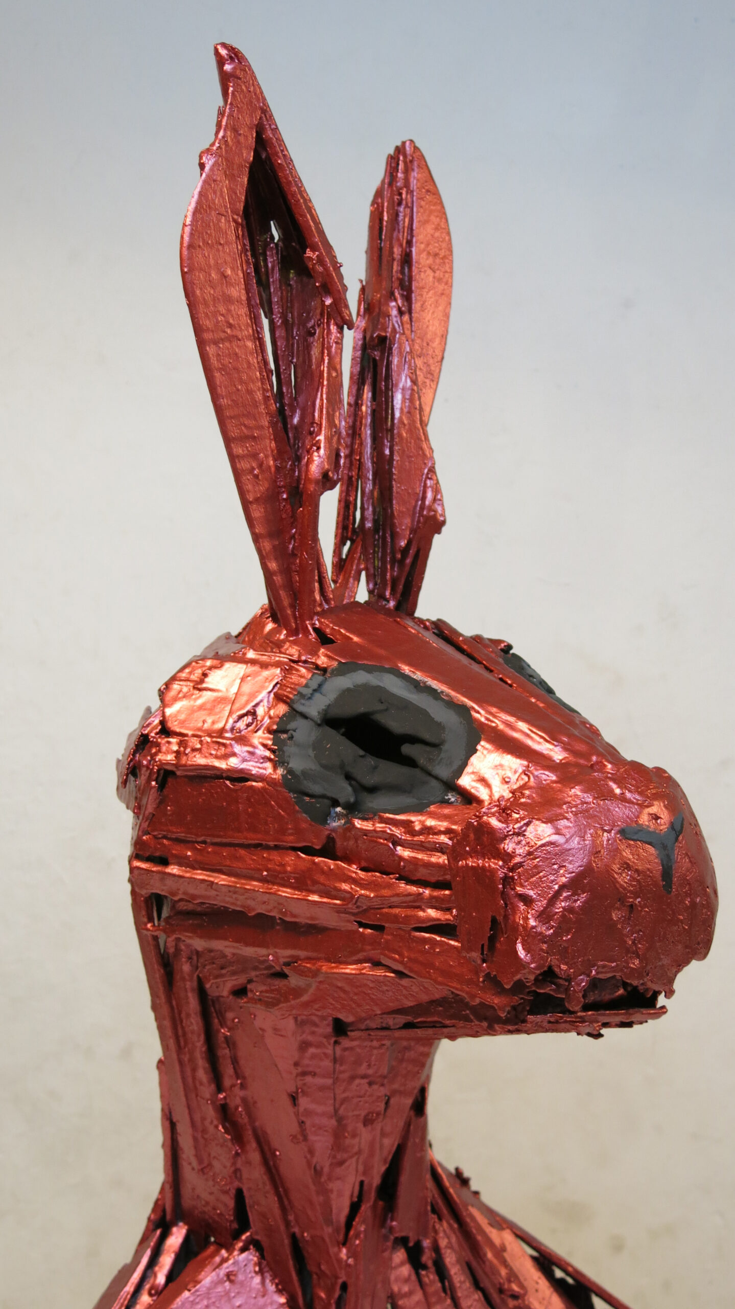 Conejo (serie zodíaco) - Escultura de Julio Lavallén - Image 2