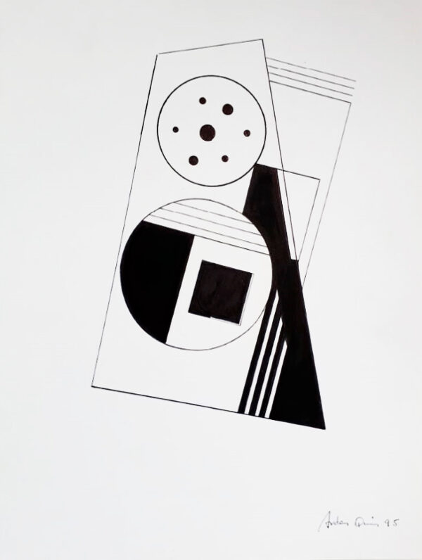 Carmelo Arden Quin - Dibujo MADI (1995)