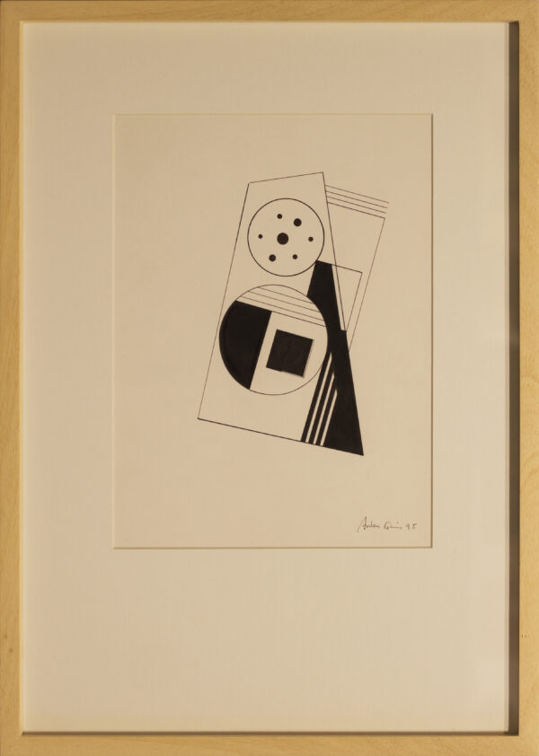 Carmelo Arden Quin - Dibujo MADI (1995)